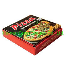 Take out Pizza Delivery Box with Custom Design Hot Sale (PZ033)
